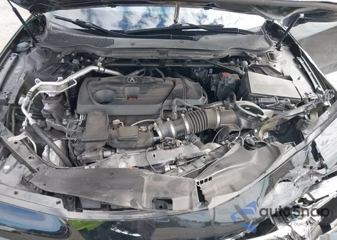 2021 Acura Tlx Technology Package из США, поврежденный, VIN 19UUB5F40MA009933